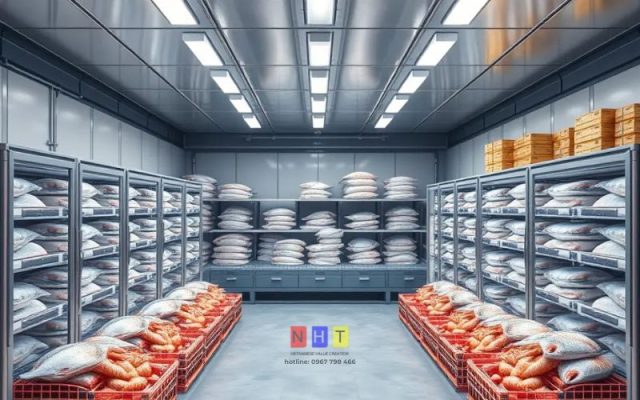 kho lạnh hải sản